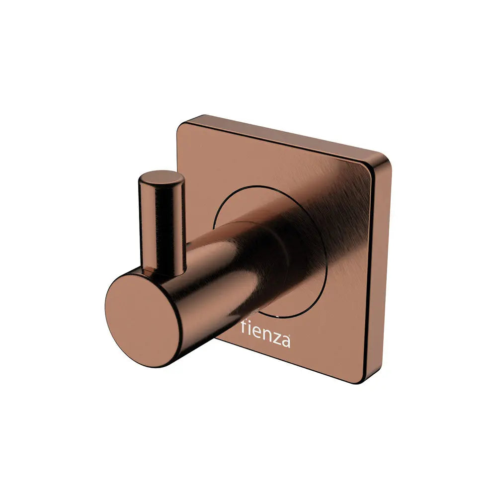 Sansa Robe Hook, Brushed Copper fienza