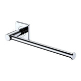 Sansa Hand Towel Rail / Toilet Roll Holder, Chrome fienza