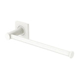 Sansa Hand Towel Rail / Toilet Roll Holder, Matte White fienza