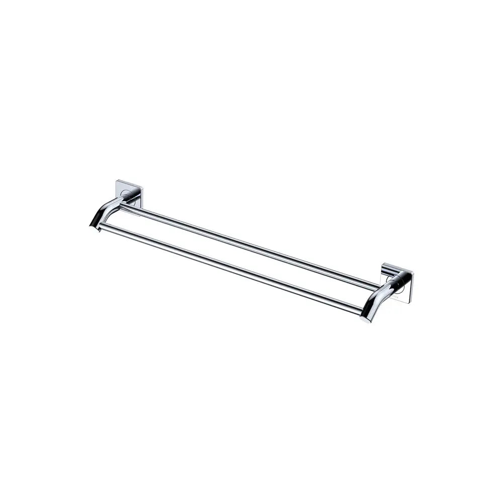 Sansa Double Towel Rail, 600mm, Chrome fienza