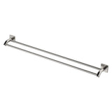 Sansa Double Towel Rail, 900mm, Brushed Nickel fienza