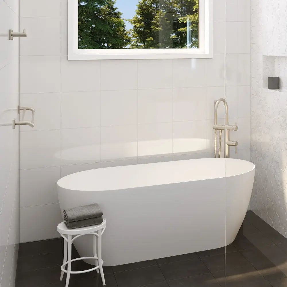 Sansa Double Towel Rail, 900mm, Brushed Nickel fienza
