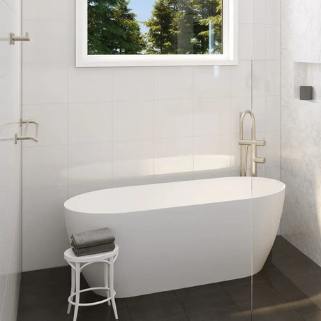 Sansa Double Towel Rail, 900mm, Brushed Nickel fienza