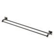 Sansa Double Towel Rail, 900mm, Gun Metal fienza
