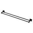 Sansa Double Towel Rail, 900mm, Matte Black fienza