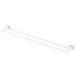 Sansa Double Towel Rail, 900mm, Matte White fienza