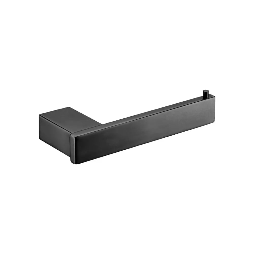 Koko Toilet Roll Holder, Matte Black fienza