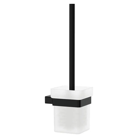 Tono Toilet Brush & Holder, Matte Black fienza