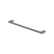 Tono Single Towel Rail, 610 mm, Gun Metal fienza