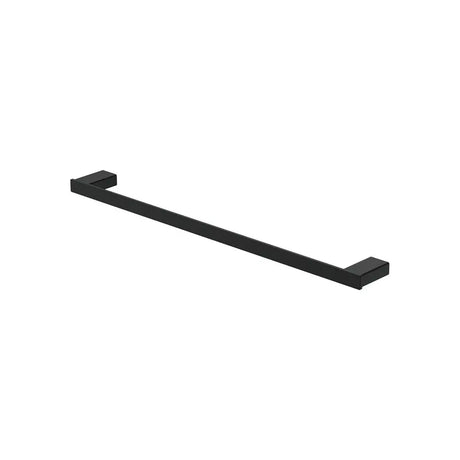 Tono Single Towel Rail, 610 mm, Matte Black fienza