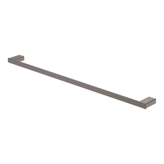 Tono Single Towel Rail, 810 mm, Gun Metal fienza