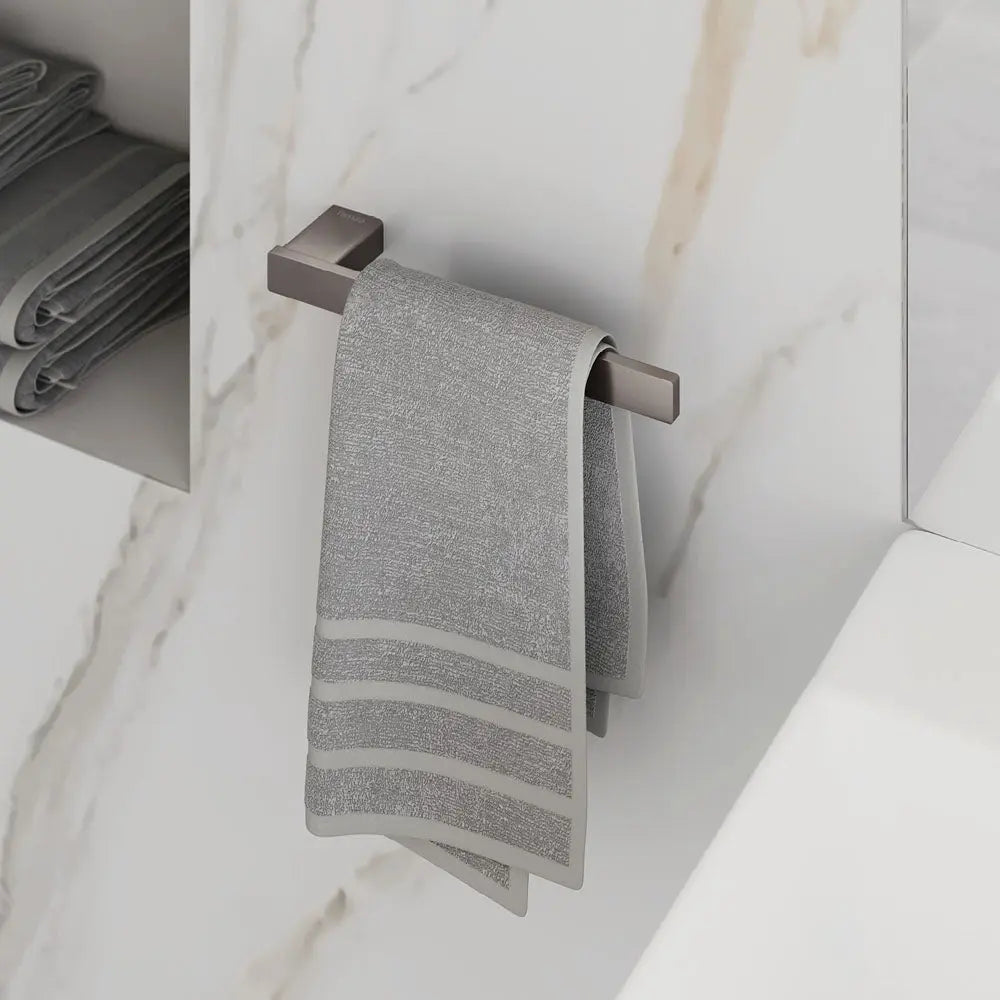 Tono Hand Towel Rail, Gun Metal fienza