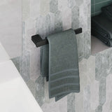 Tono Hand Towel Rail, Matte Black fienza