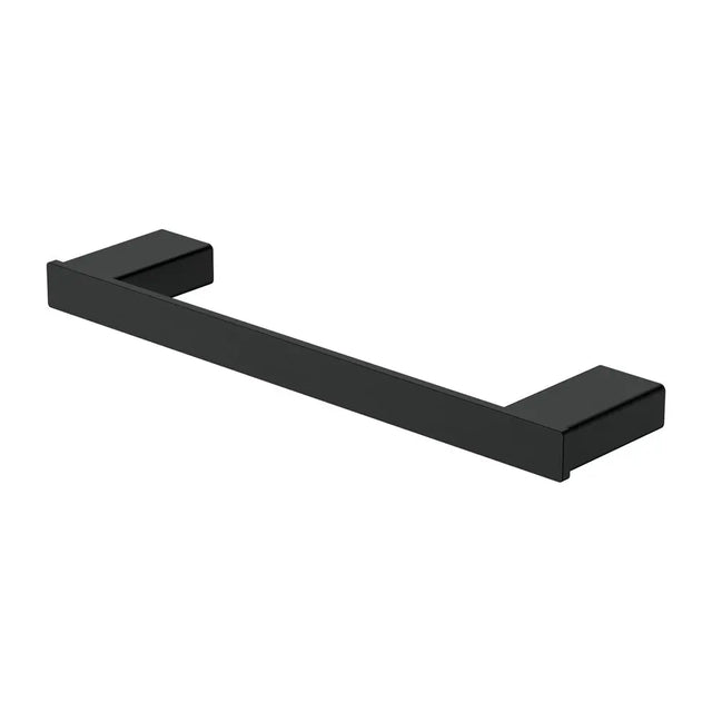 Tono Single Towel Rail, 300mm, Matte Black fienza