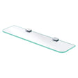 Tono Glass Shelf, Chrome fienza
