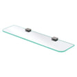 Tono Glass Shelf, Gun Metal fienza
