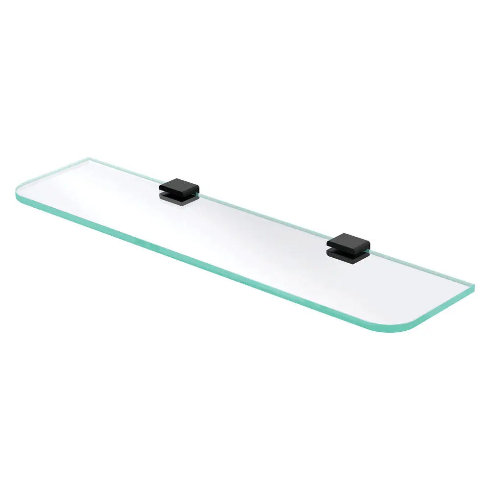 Tono Glass Shelf, Matte Black fienza