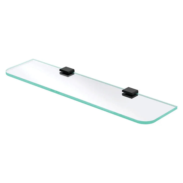 Tono Glass Shelf, Matte Black fienza
