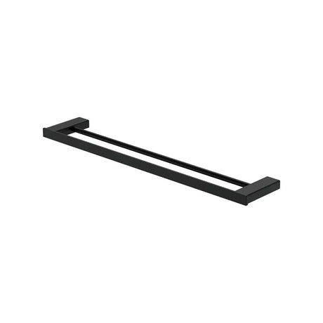 Tono Double Towel Rail, 610 mm, Matte Black fienza