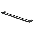 Tono Double Towel Rail, 810 mm, Matte Black fienza