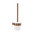 Empire Slim Toilet Brush & Holder, Brushed Copper fienza