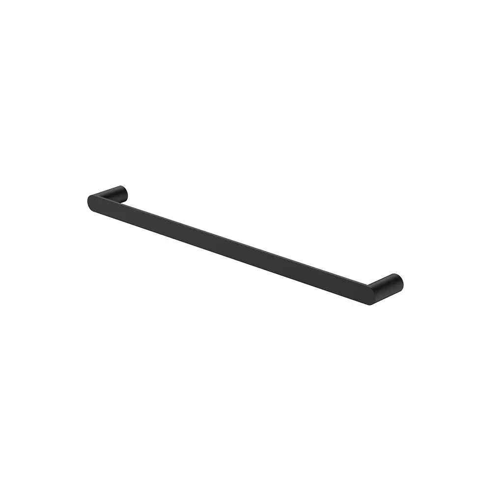 Empire Slim Single Towel Rail, 600mm, Matte Black fienza
