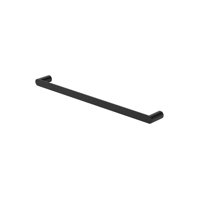 Empire Slim Single Towel Rail, 600mm, Matte Black fienza