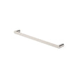 Empire Slim Single Towel Rail, 600mm, Brushed Nickel fienza