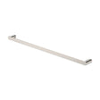Empire Slim Single Towel Rail, 800mm, Brushed Nickel fienza