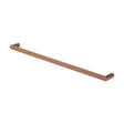Empire Slim Single Towel Rail, 800mm, Brushed Copper fienza