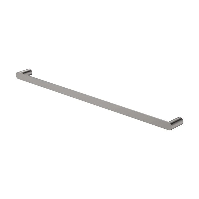 Empire Slim Single Towel Rail, 800mm, Gun Metal fienza