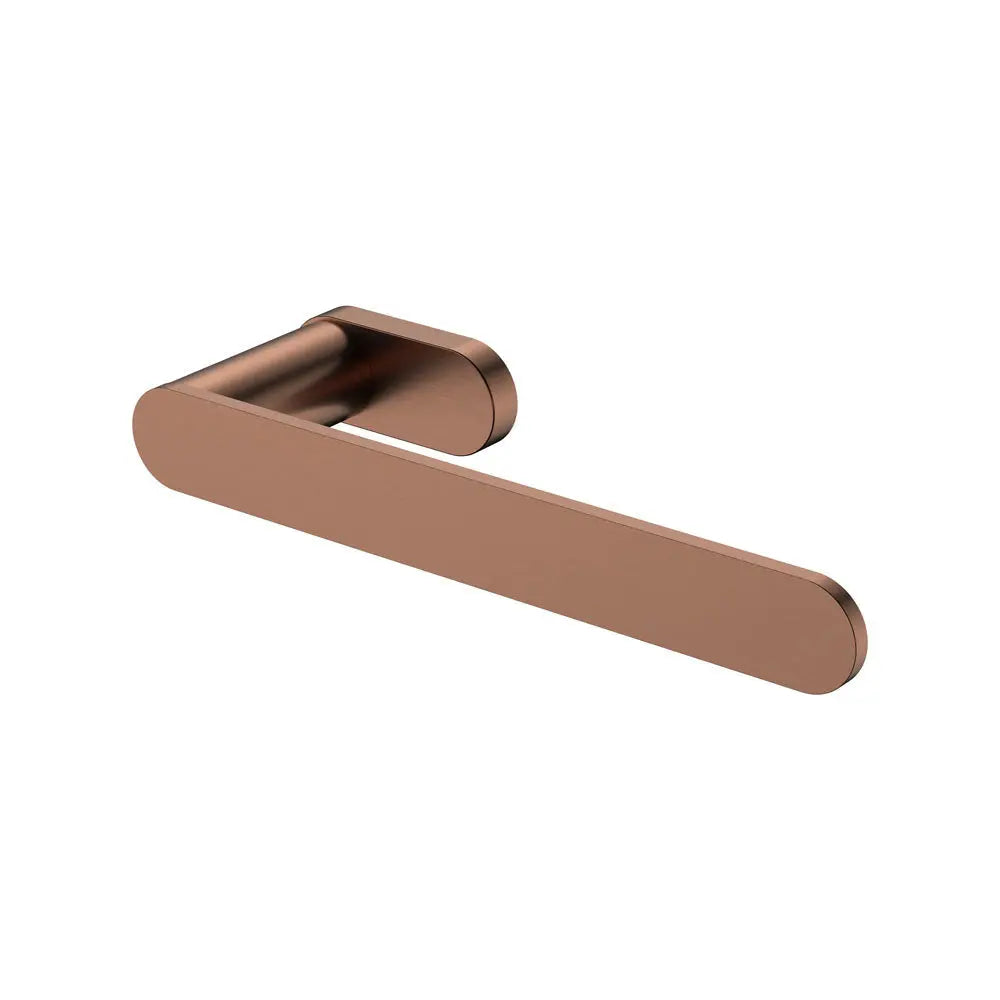 Empire Slim Hand Towel Holder, Brushed Copper fienza