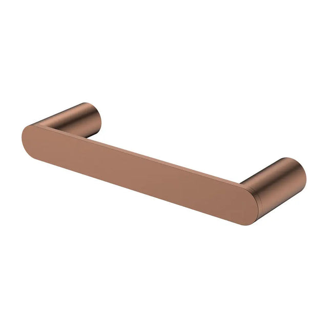 Empire Slim Hand Towel Rail, Brushed Copper fienza