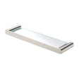 Empire Slim Glass Shelf, Brushed Nickel fienza