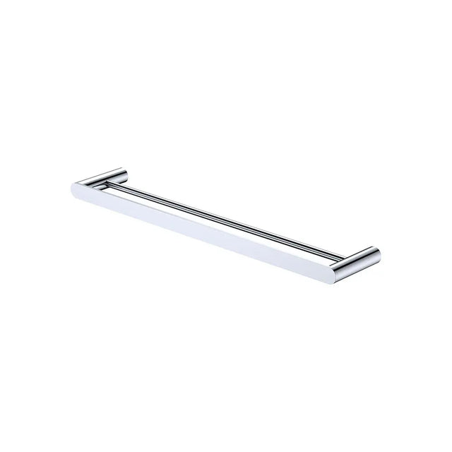 Empire Slim Double Towel Rail, 600mm, Chrome fienza
