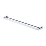 Empire Slim Double Towel Rail, 800mm, Chrome fienza