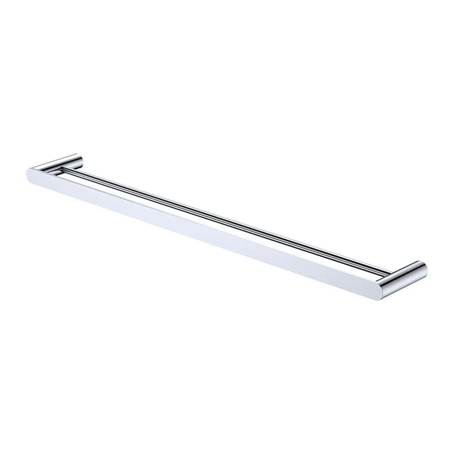 Empire Slim Double Towel Rail, 800mm, Chrome fienza