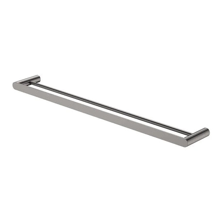 Empire Slim Double Towel Rail, 800mm, Gun Metal fienza