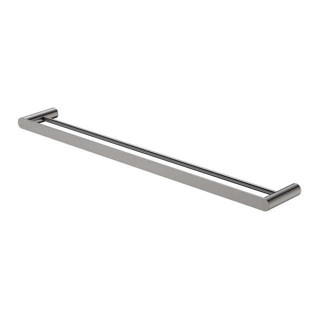 Empire Slim Double Towel Rail, 800mm, Gun Metal fienza