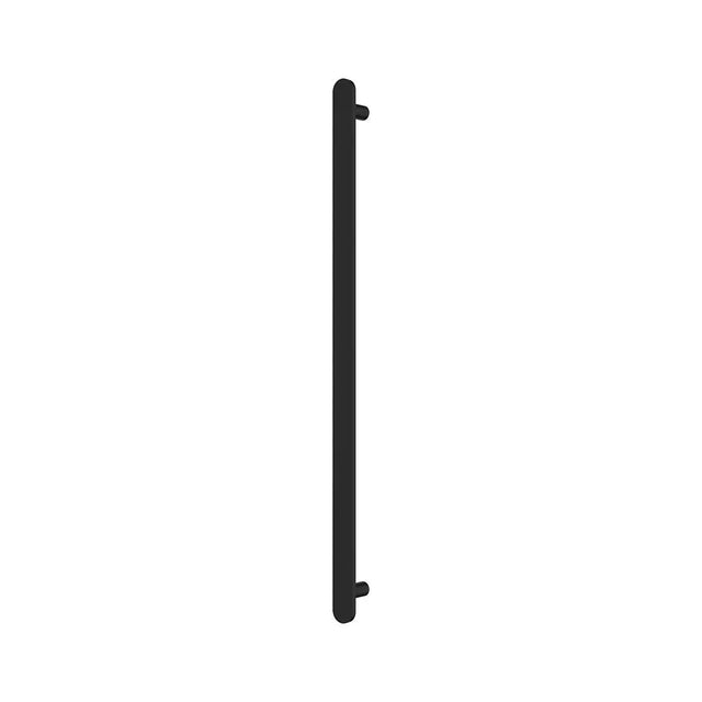 Empire Slim Vertical Heated Towel Rail, 60 x 900mm, Matte Black fienza