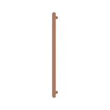 Empire Slim Vertical Heated Towel Rail, 60 x 900mm, Brushed Copper fienza