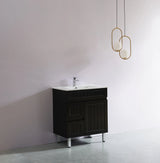 ACACIA SHAKER PVC Floor Vanity 750 Poseidon