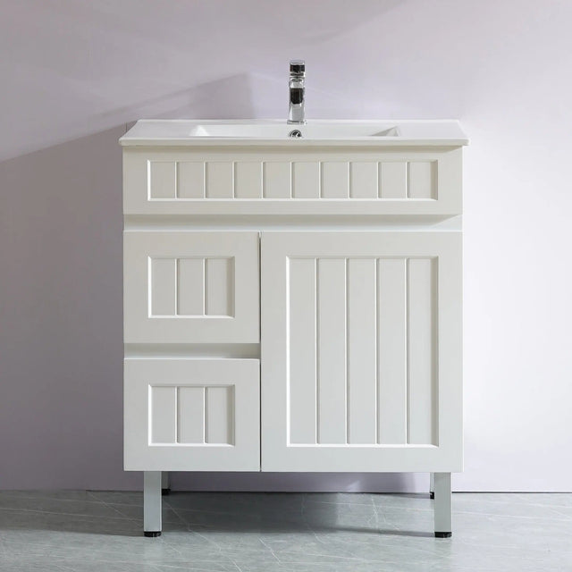ACACIA SHAKER PVC Floor Vanity 750 Poseidon