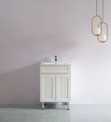 ACACIA SHAKER PVC Floor Vanity 600 Poseidon