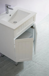 ACACIA SHAKER PVC Floor Vanity 600 Poseidon