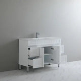 ACACIA SHAKER PVC Floor Vanity 1200mm (Single Bowl) Poseidon