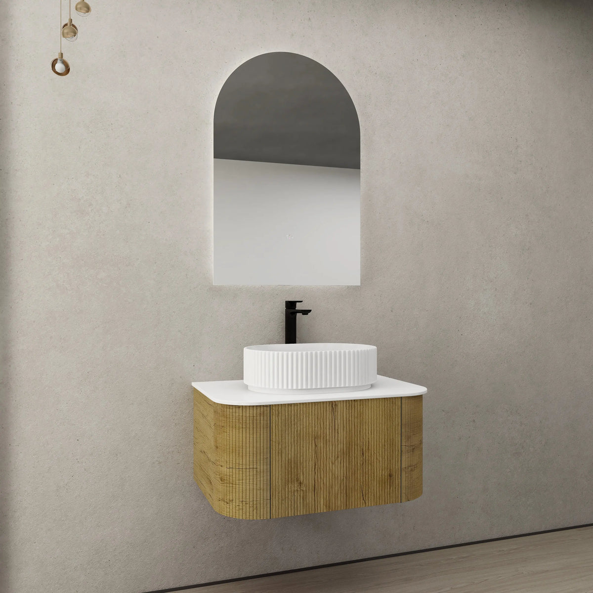 Bronte Cabinet 750mm (Prime Oak) Poseidon