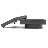 115x115x35mm Gunmetal Tile Insert Drain Aquaperla