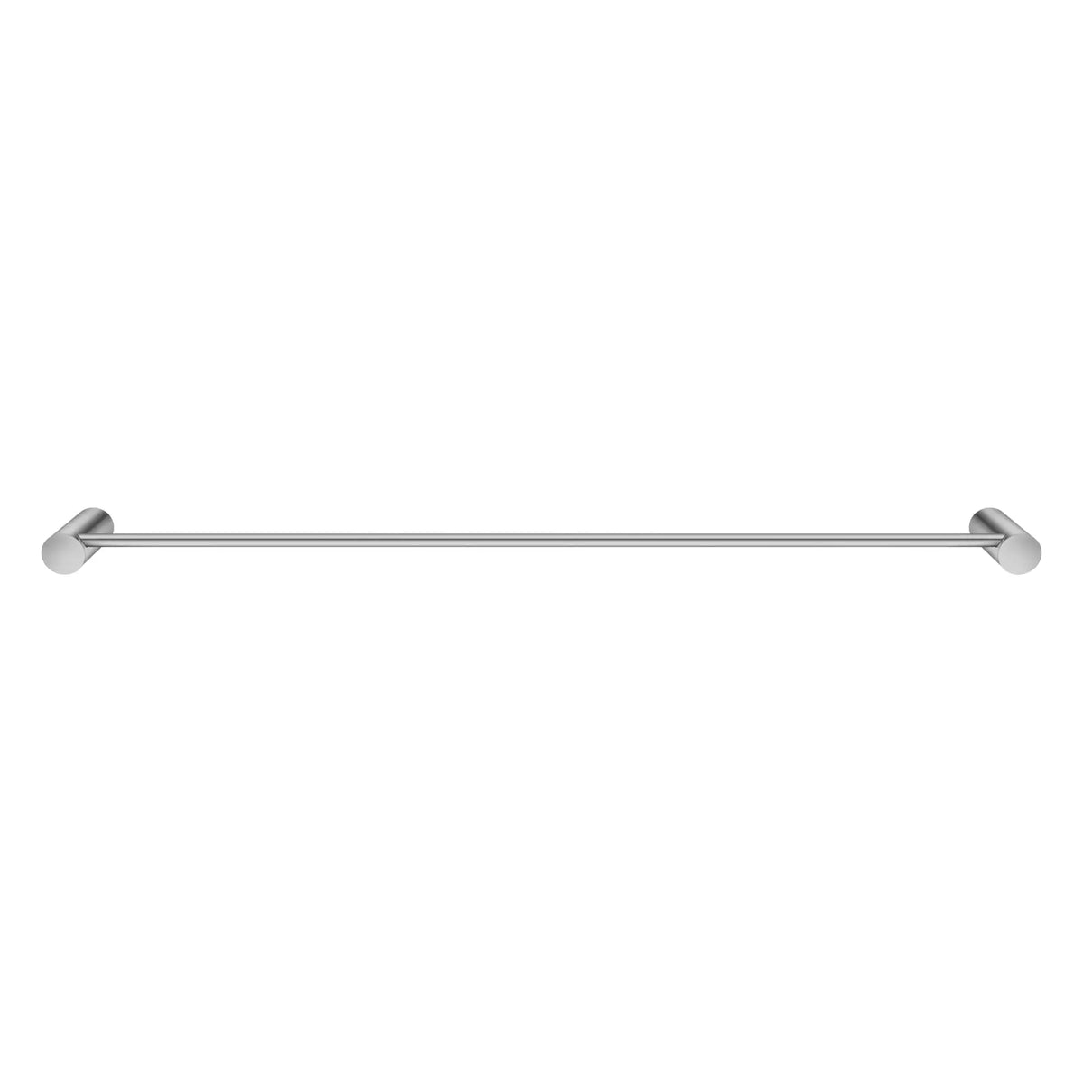 600mm Brushed Nickel Single Towel Rail Aquaperla