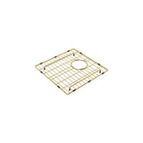 Hana 32L Single Kitchen Sink Kit, PVD Rugged Brass fienza